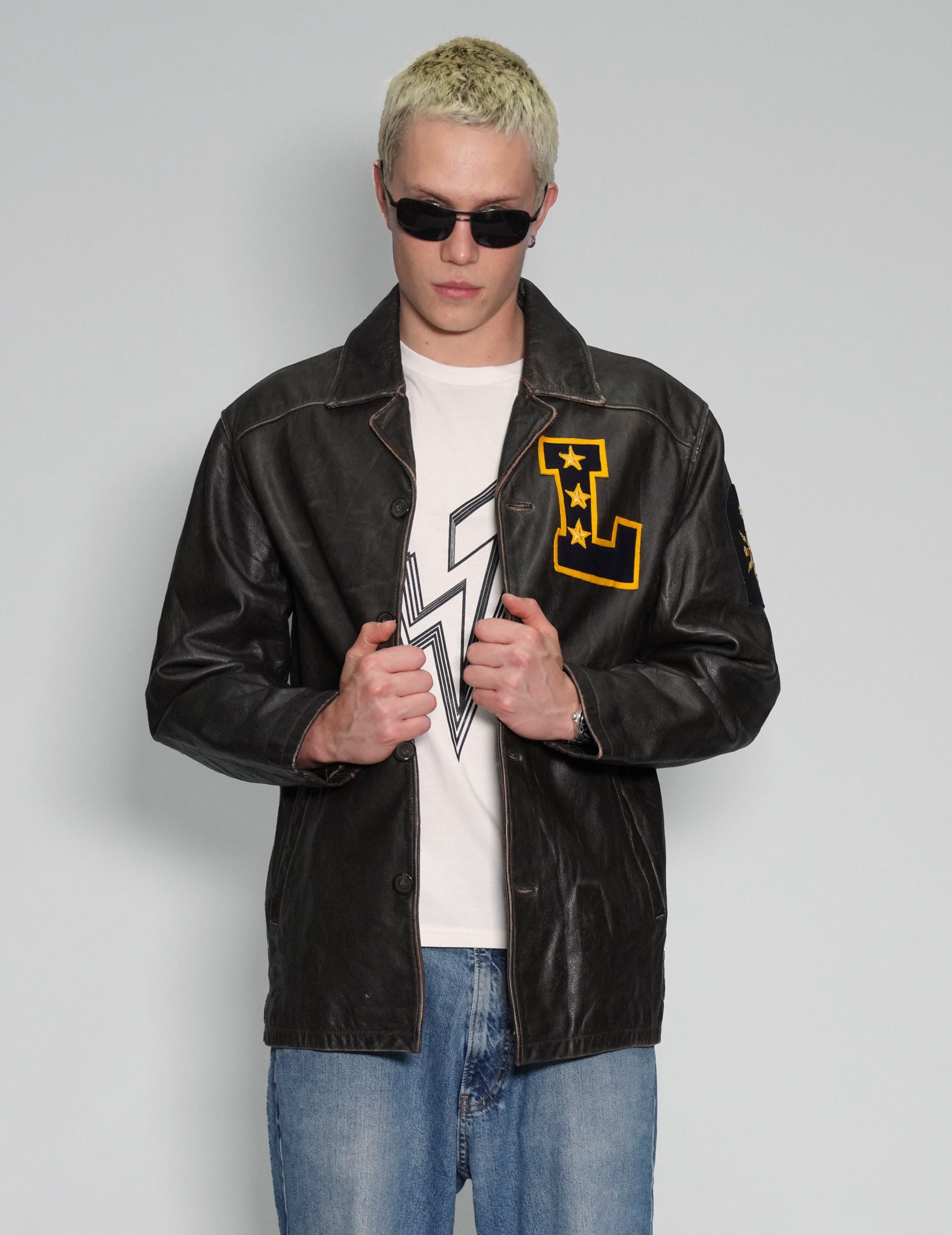 Leather L Jacket