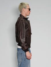 Leather MA-2 Bomber