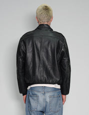 Pilots Leather Bomber Jacket