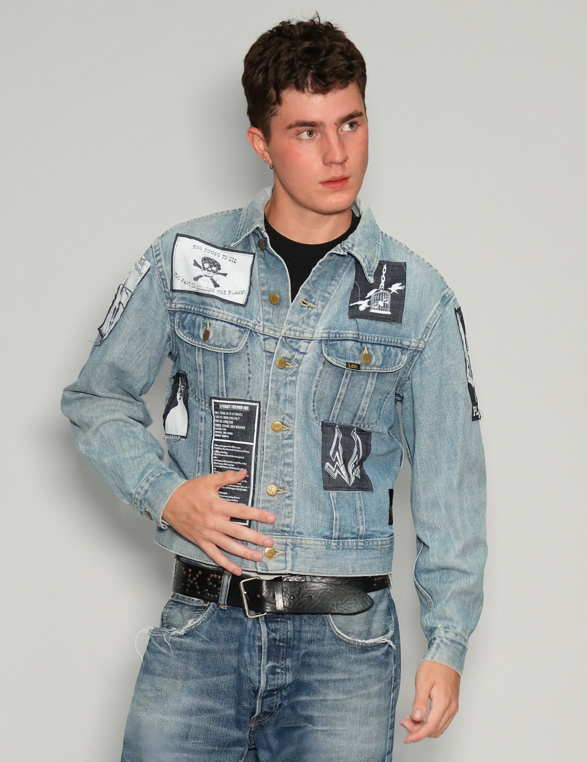 Lee Patched Denim Jacket