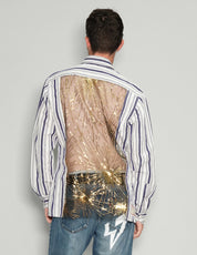 Striped Party Back Shirt
