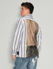 Striped Party Back Shirt