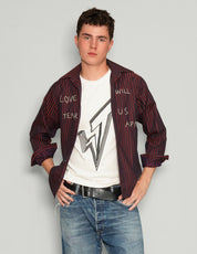 "Love Will Tear Us Apart" Maroon Shirt